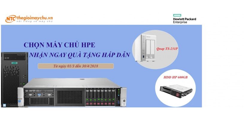 CHỌN MÁY CHỦ HPE NHẬN NGAY QUÀ TẶNG HẤP DẪN TẠI WWW.THEGIOIMAYCHU.VN